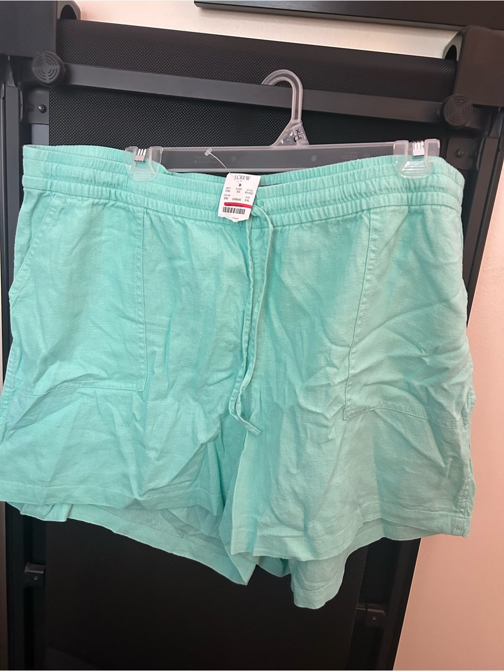NWT JCREW Linen Blend Shorts XXL